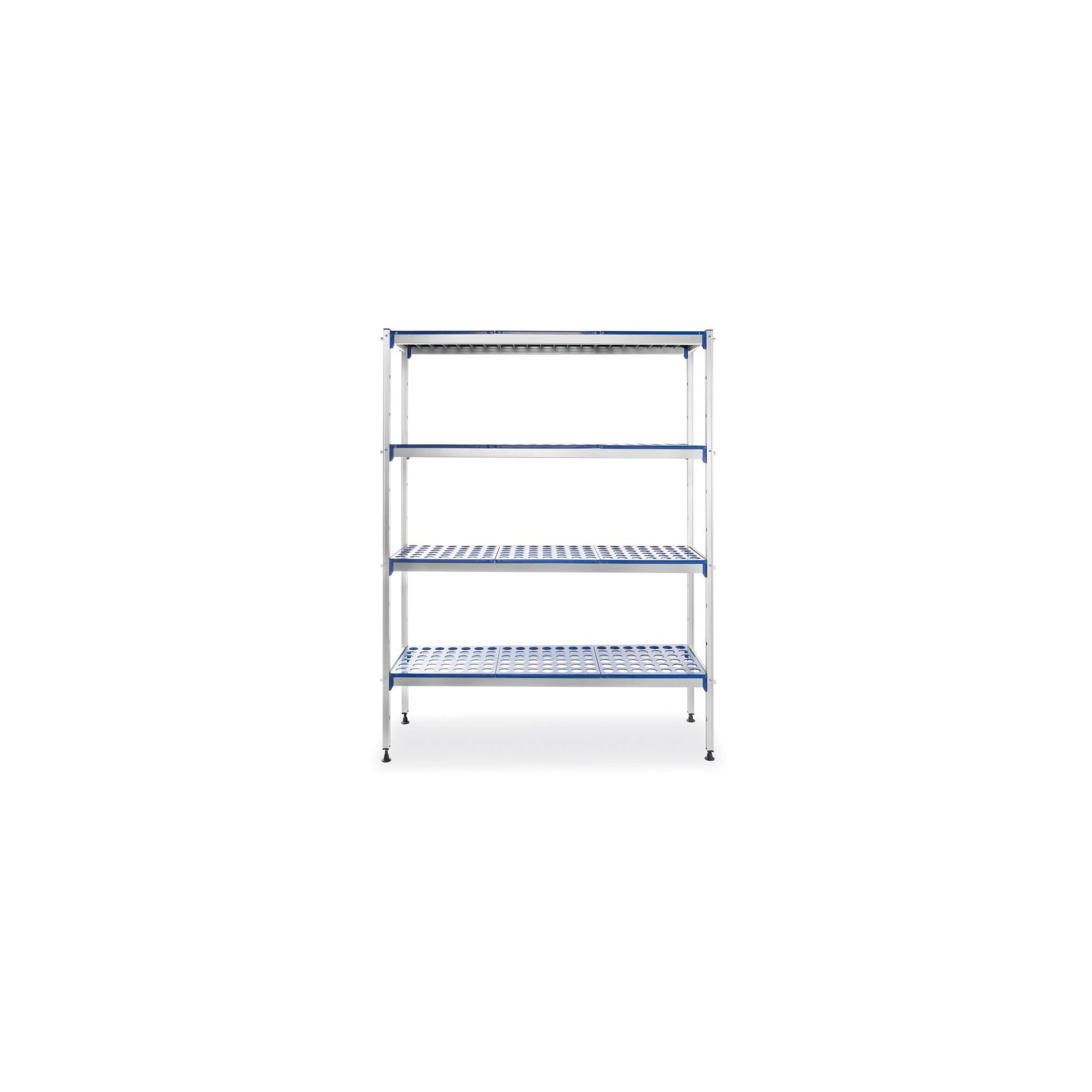 Aluminium-Aufbewahrungsregal , 1280x405x(H)1685mm Aluminium-Aufbewahrungsregal , 1280x405x(H)1685mm