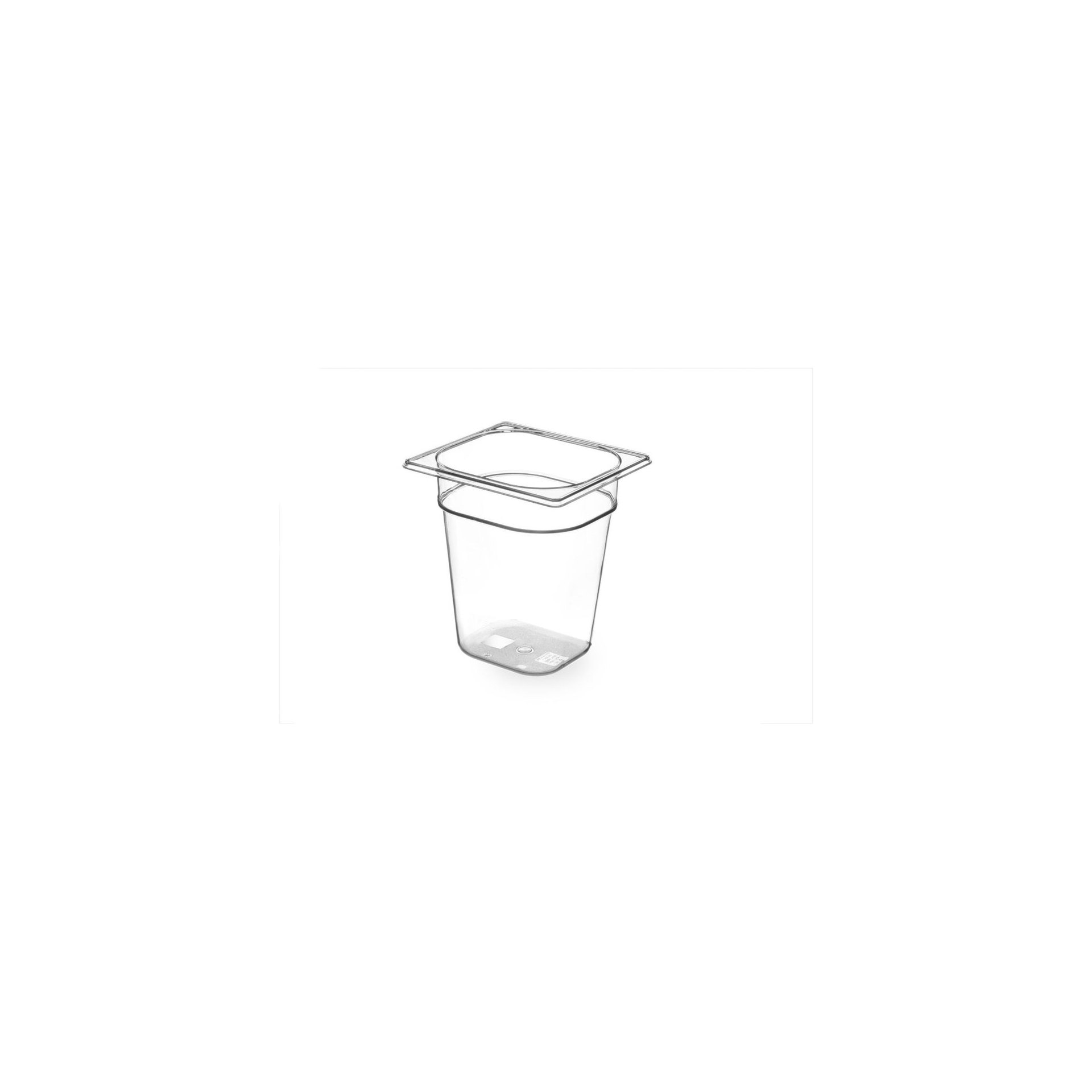 Gastronorm-Behälter 1/6, GN 1/6, 3,4L, Transparent, 176x162x(H)200mm Gastronorm-Behälter 1/6, GN 1/6, 3,4L, Transparent, 176x162x(H)200mm
