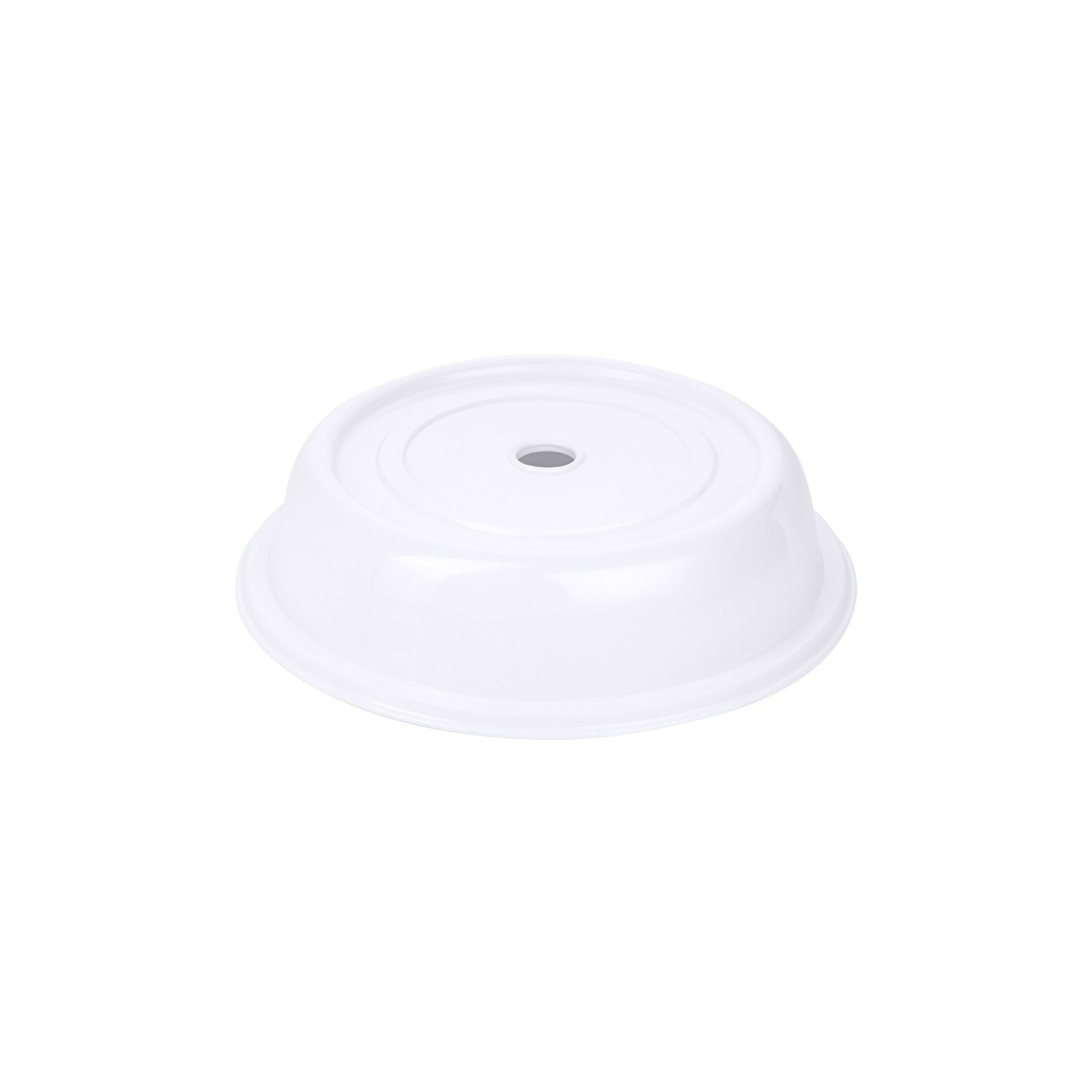 Tellerglocke, weiß 25 cm Tellerglocke, weiß 25 cm