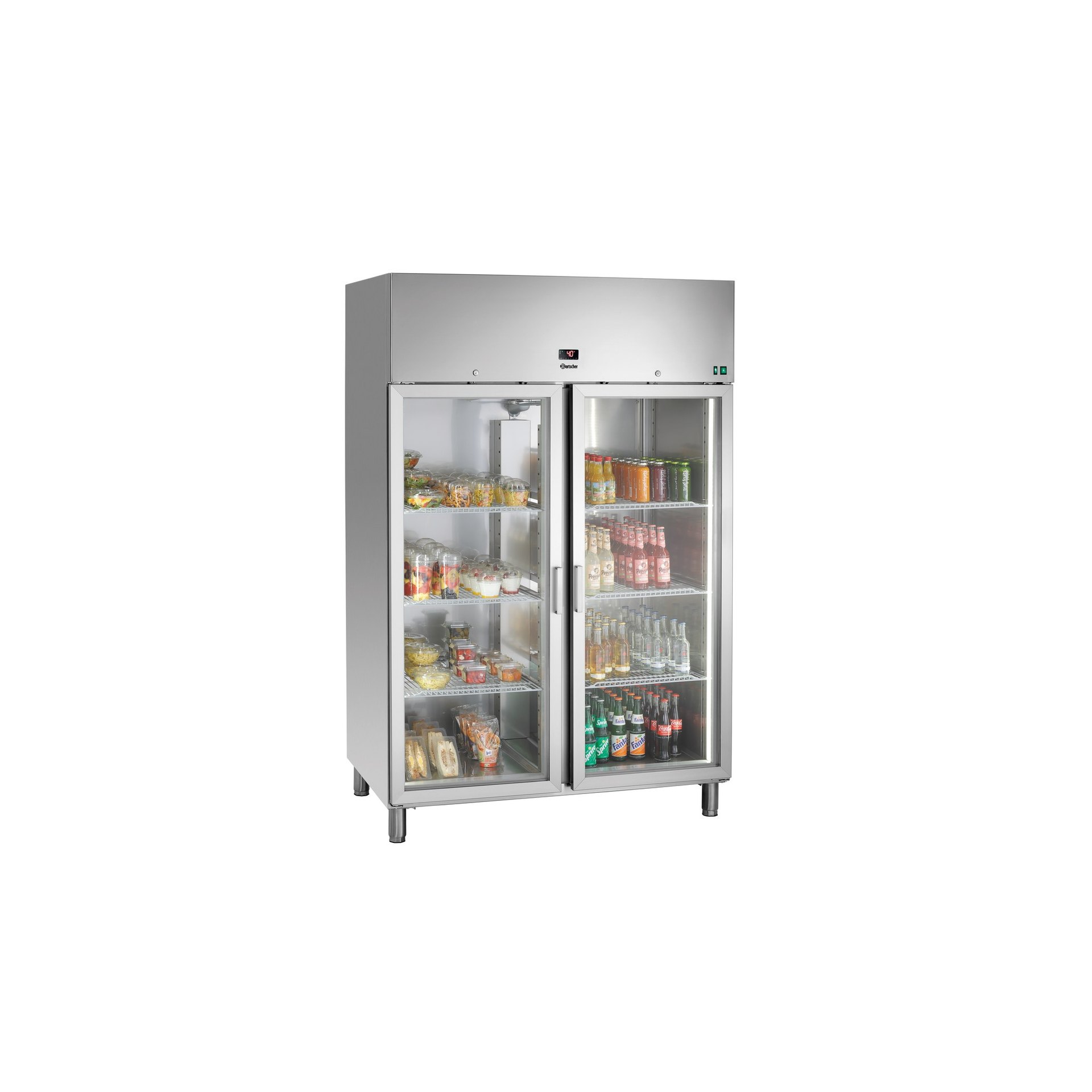 Glastürenkühlschrank 1400 GN210 Glastürenkühlschrank 1400 GN210