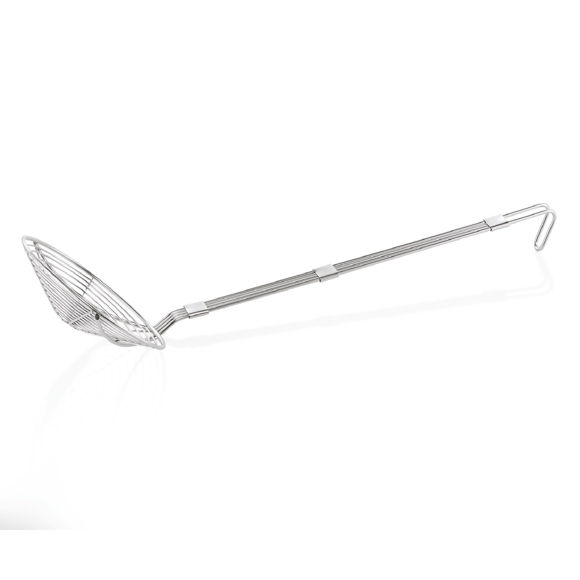 Frittierlöffel Ø 18 cm, (L) 46 cm