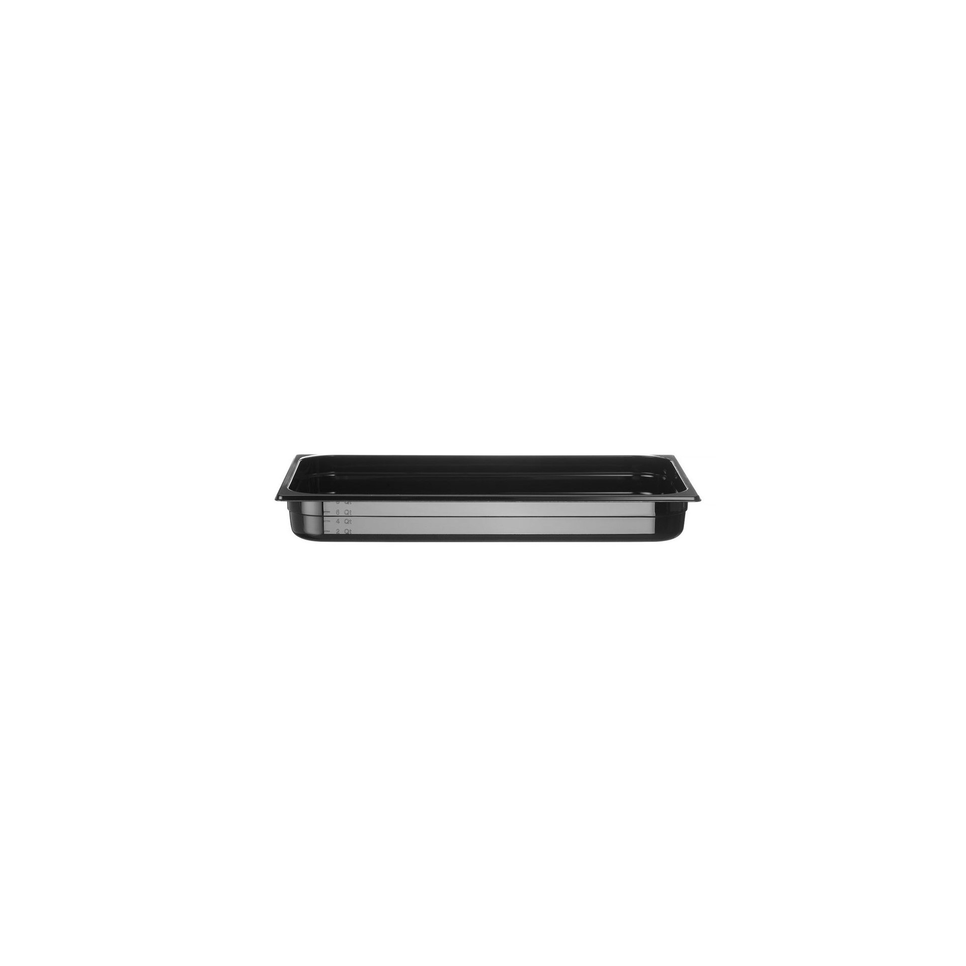 Gastronorm-Behälter 1/1, Profi Line, GN 1/1, 9L, Schwarz, 530x325x(H)65mm