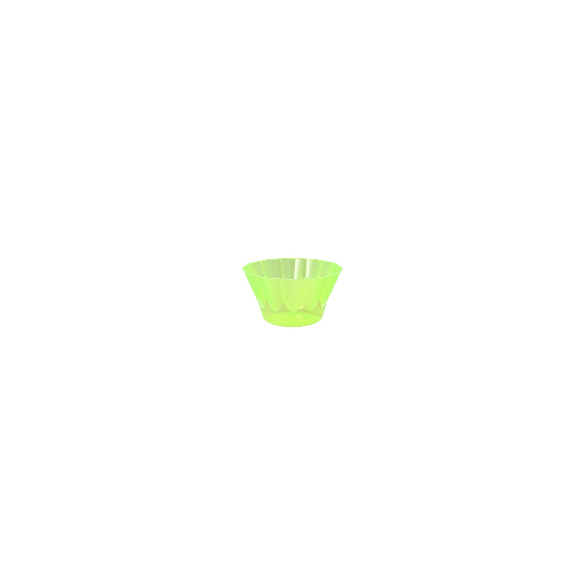 Eis- und Dessertschalen, PS rund 300 ml Ø 11 cm · 6,5 cm grün