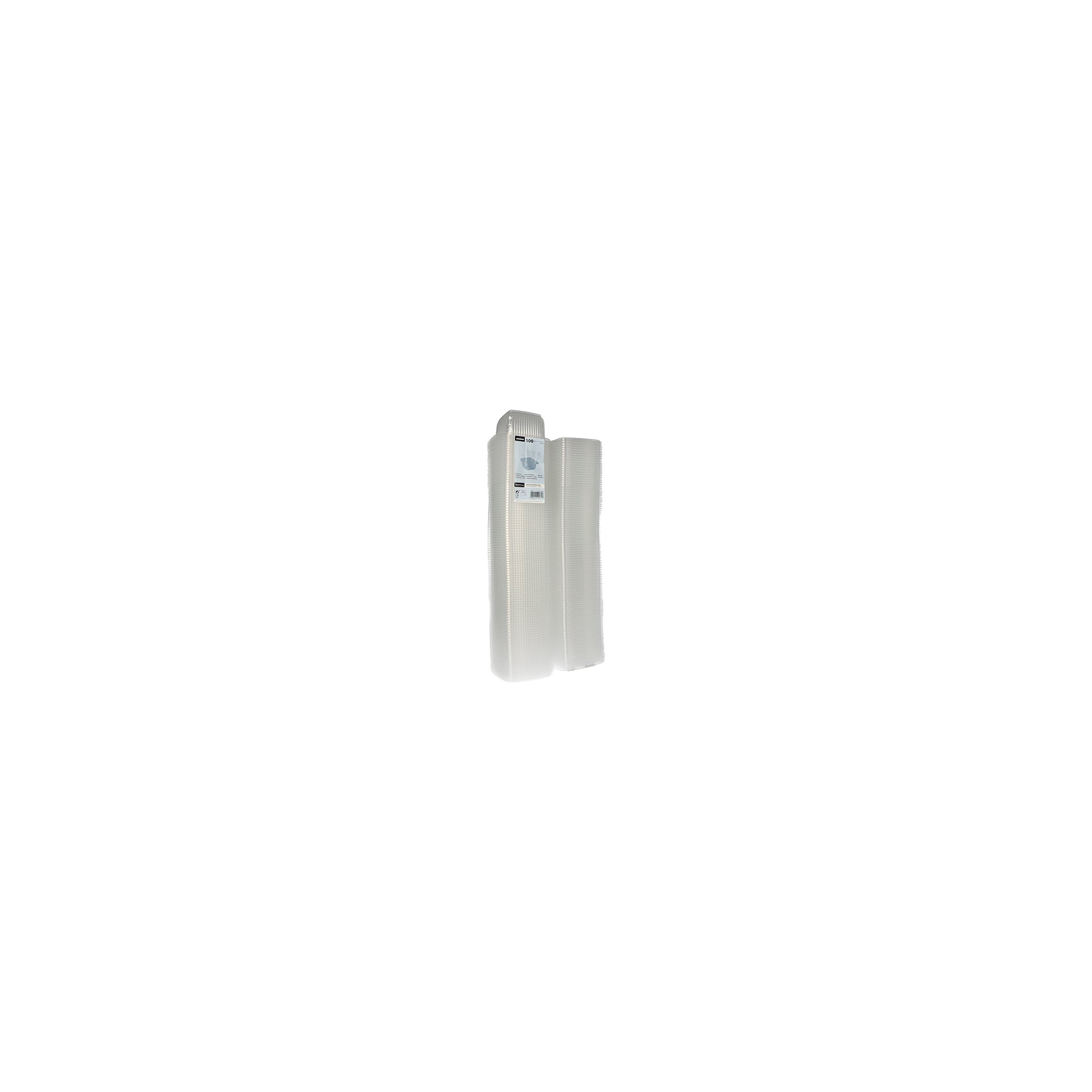 Verpackungsbecher mit Klappdeckeln, PP rechteckig 375 ml 6,2 cm x 11,5 cm x 12 cm transparent
