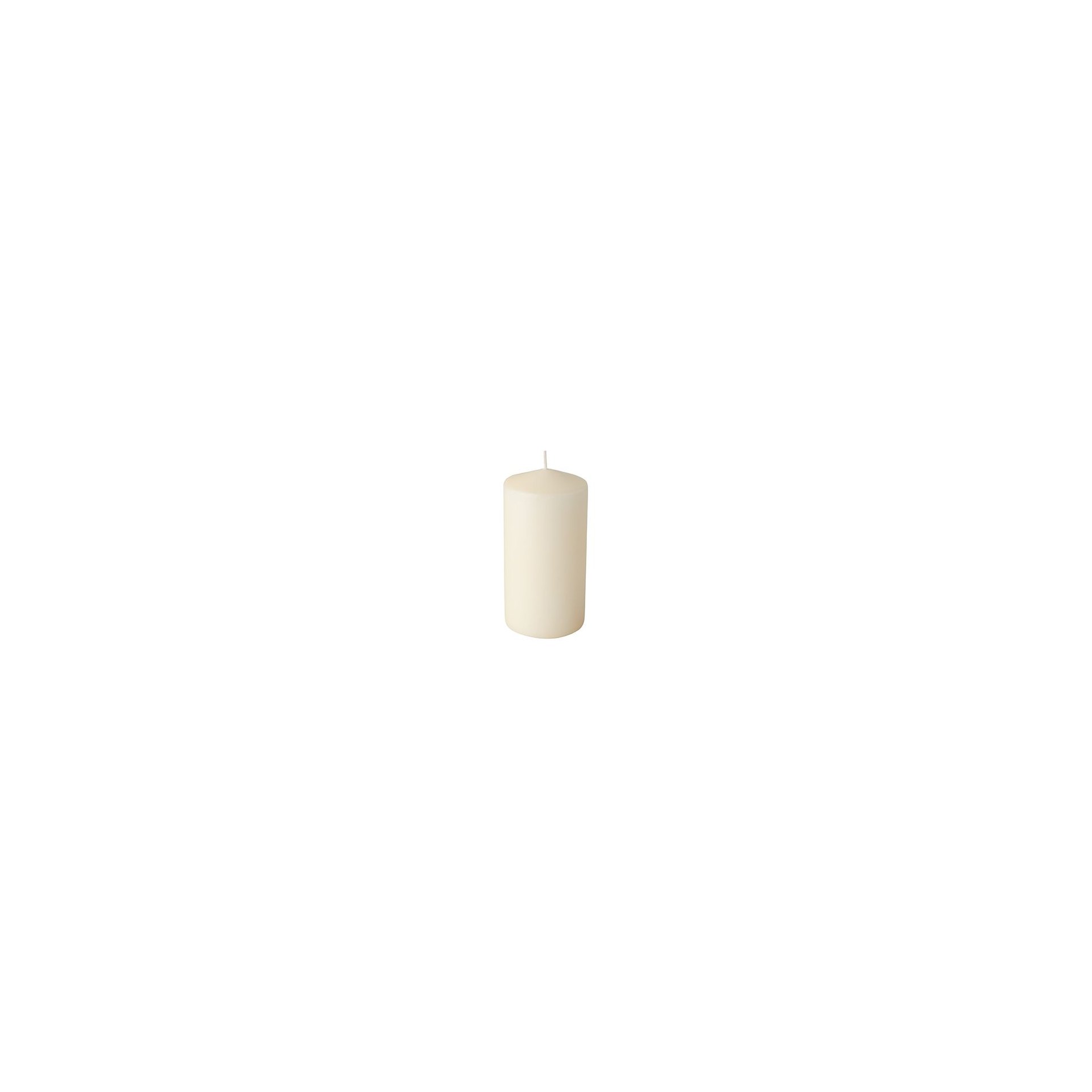 Stumpenkerzen Ø 60 mm · 115 mm creme