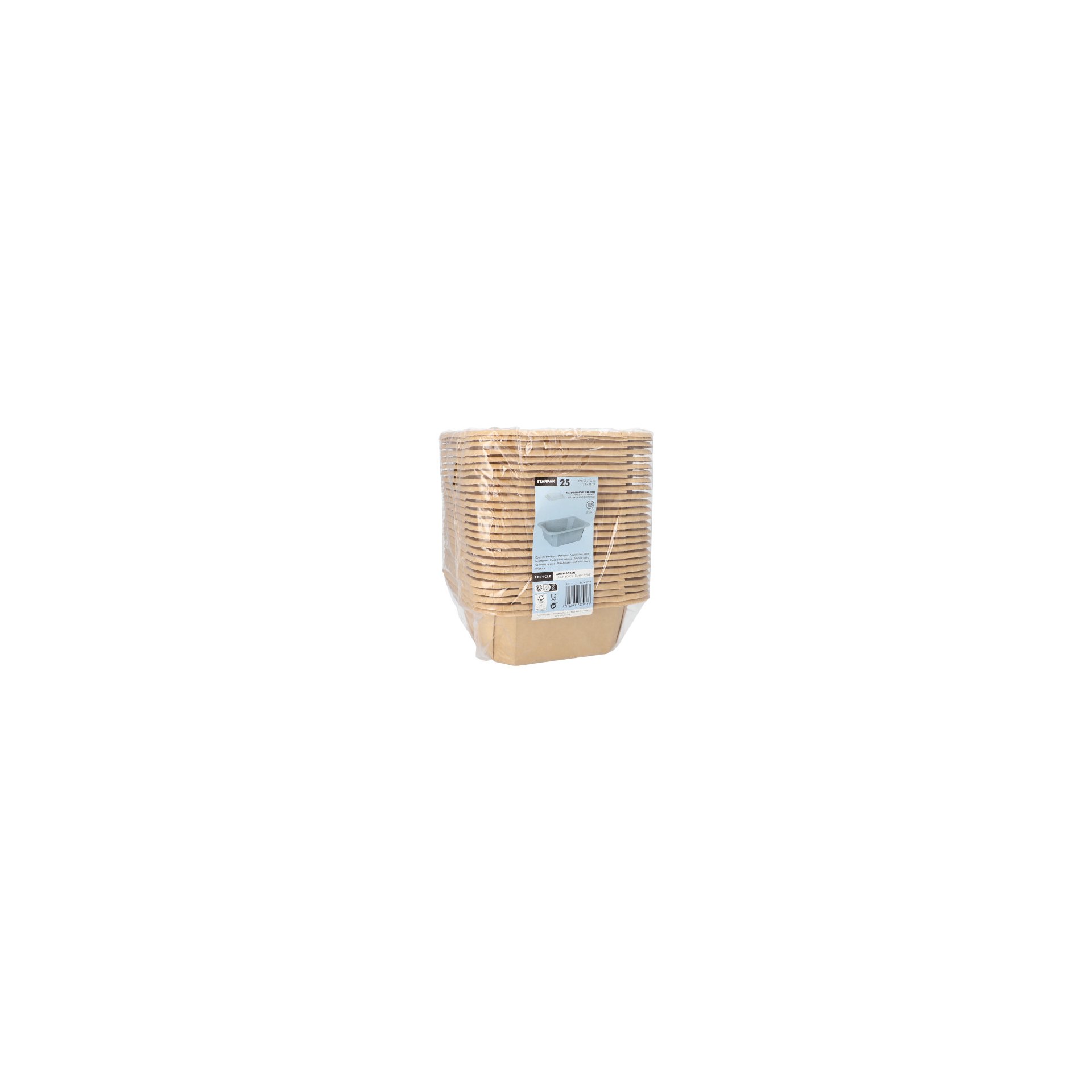 Lunchboxen, Pappe eckig 1200 ml 6 cm x 18 cm x 18 cm braun Lunchboxen, Pappe eckig 1200 ml 6 cm x 18 cm x 18 cm braun