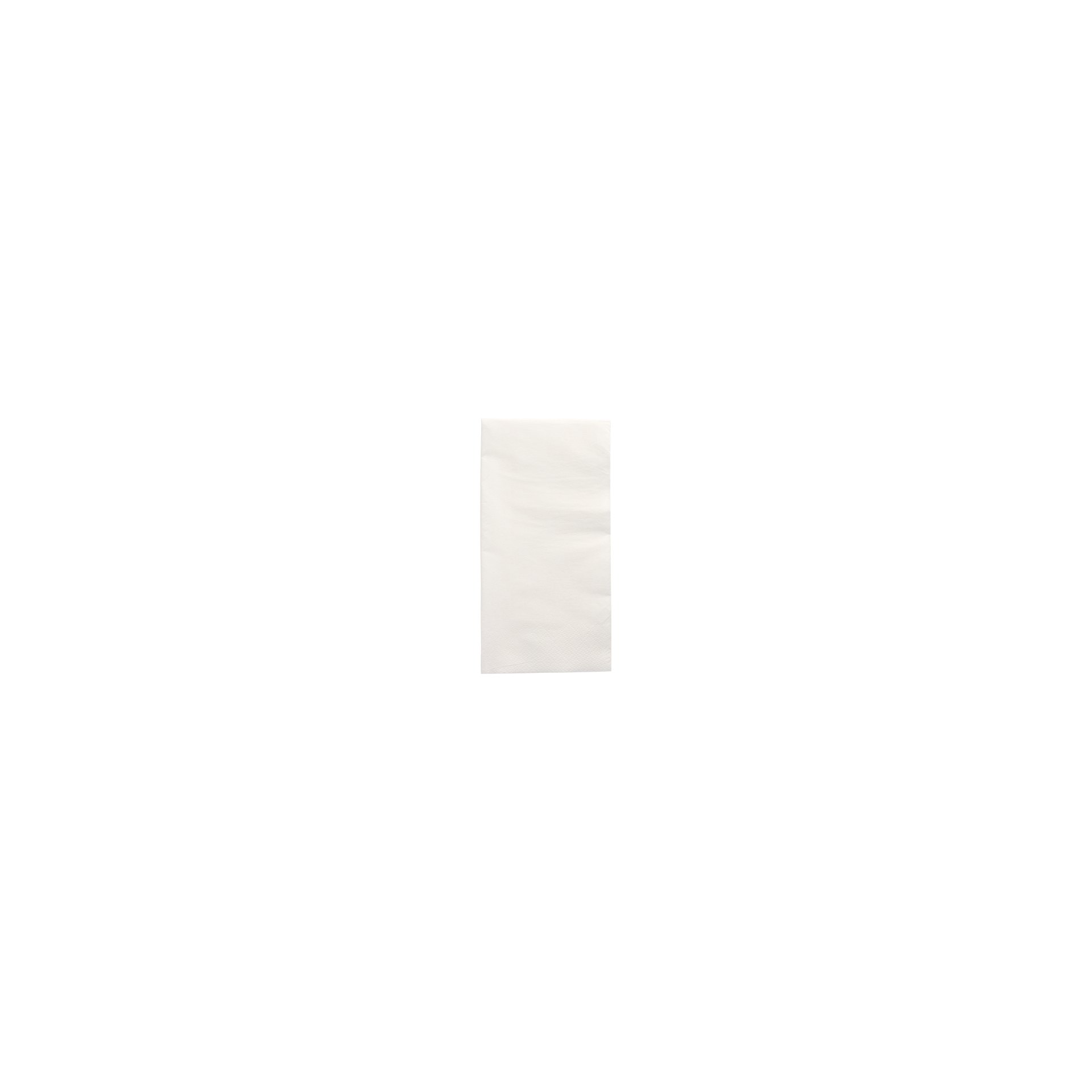 Servietten, 2-lagig 1/8-Falz 40 cm x 40 cm weiss