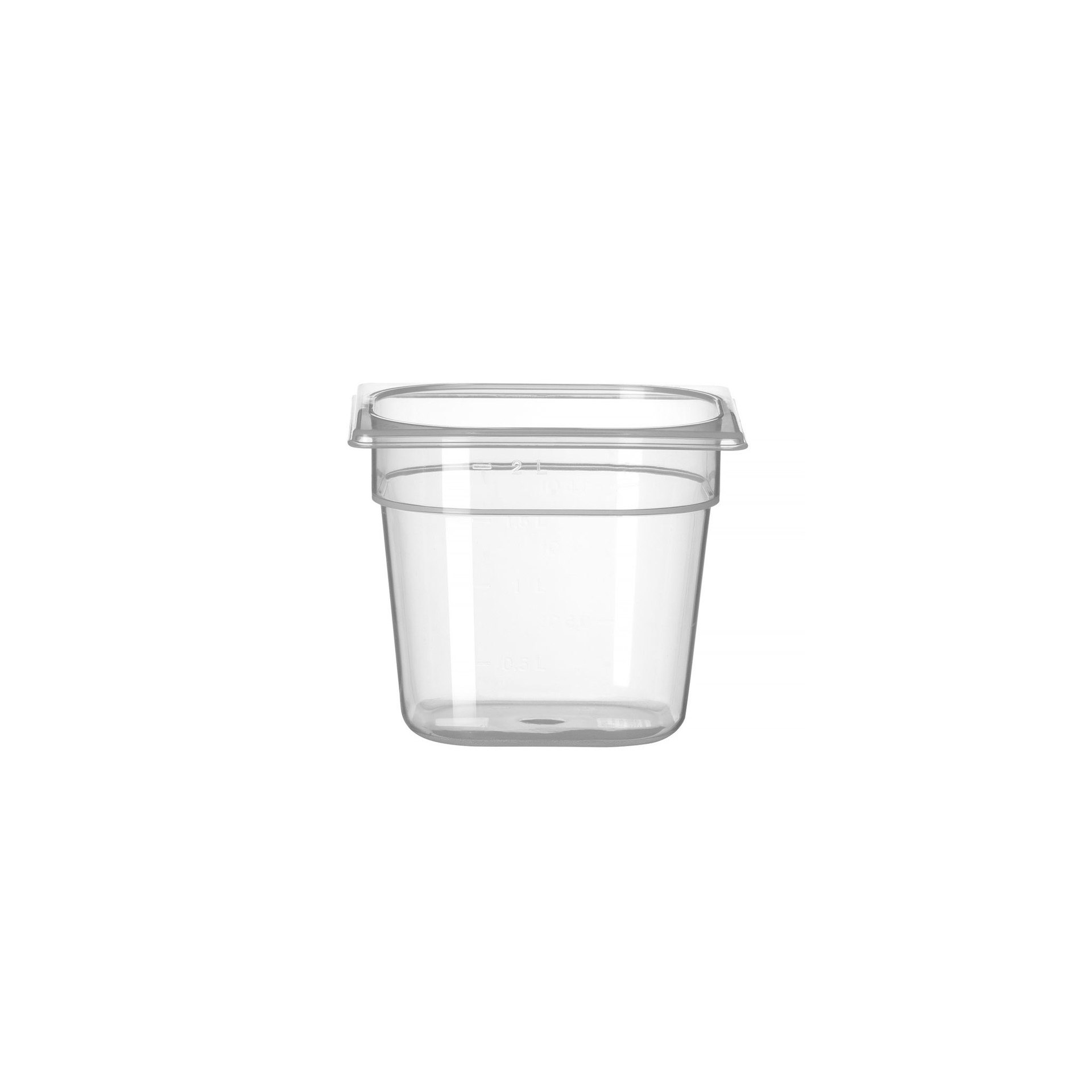 Gastronorm-Behälter 1/6, Profi Line, GN 1/6, 2,4L, Transparent, 176x162x(H)150mm