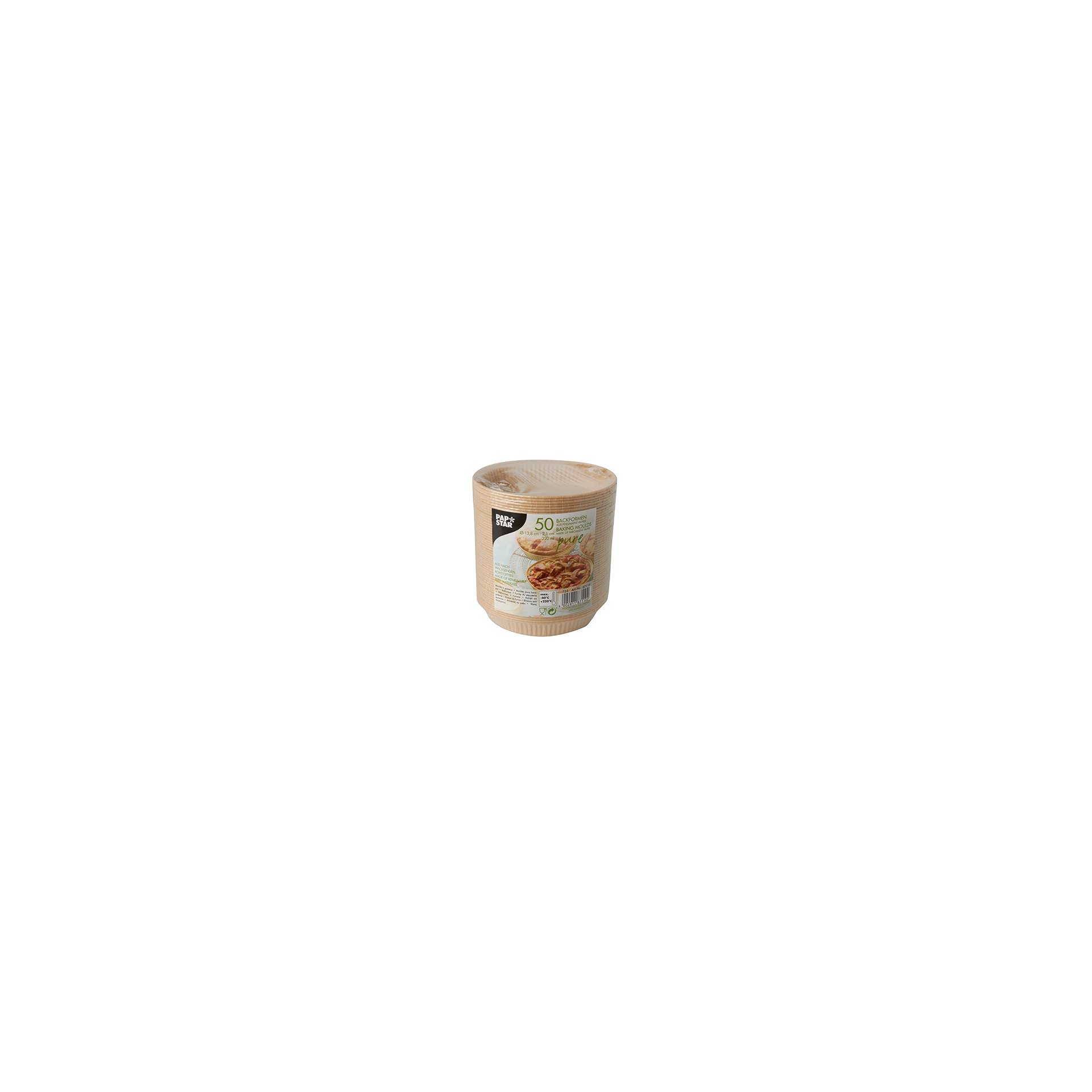 Backformen "pure" 220 ml Ø 13,8 cm · 2,1 cm braun Backformen "pure" 220 ml Ø 13,8 cm · 2,1 cm braun