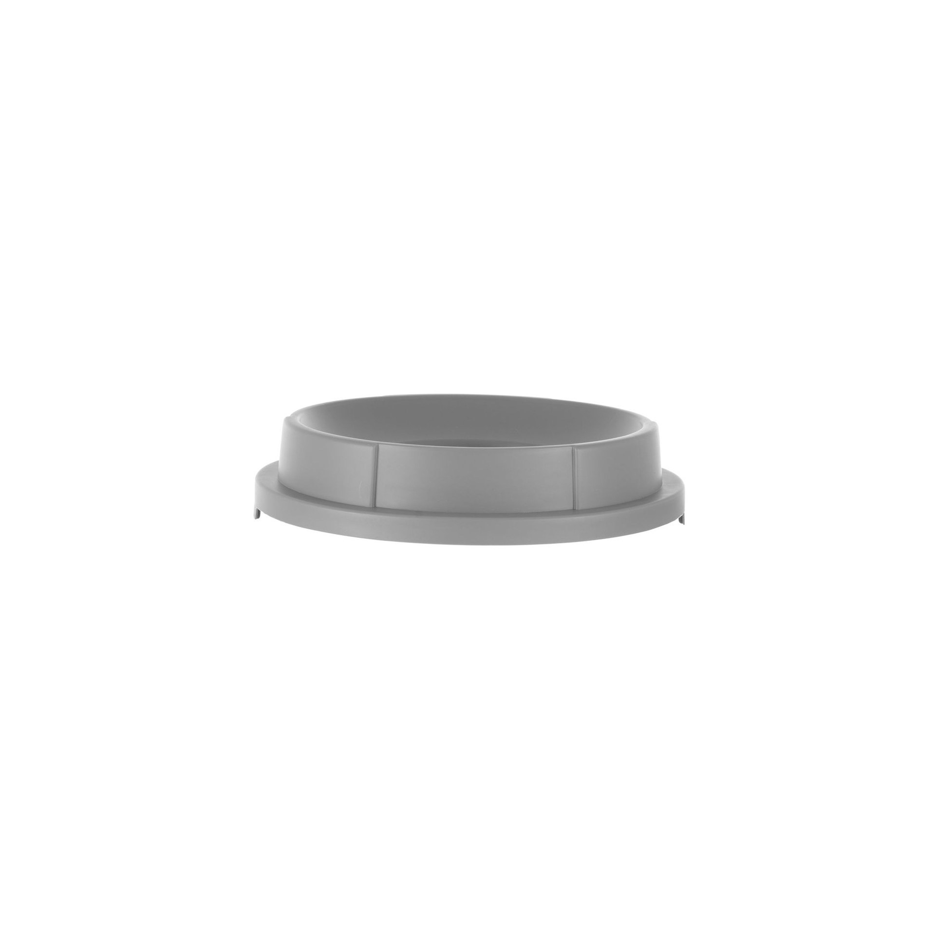 Offener Deckel für Abfalleimer rund, AmerBox, Passend für 691038, Hellgrau, ⌀570x(H)135mm