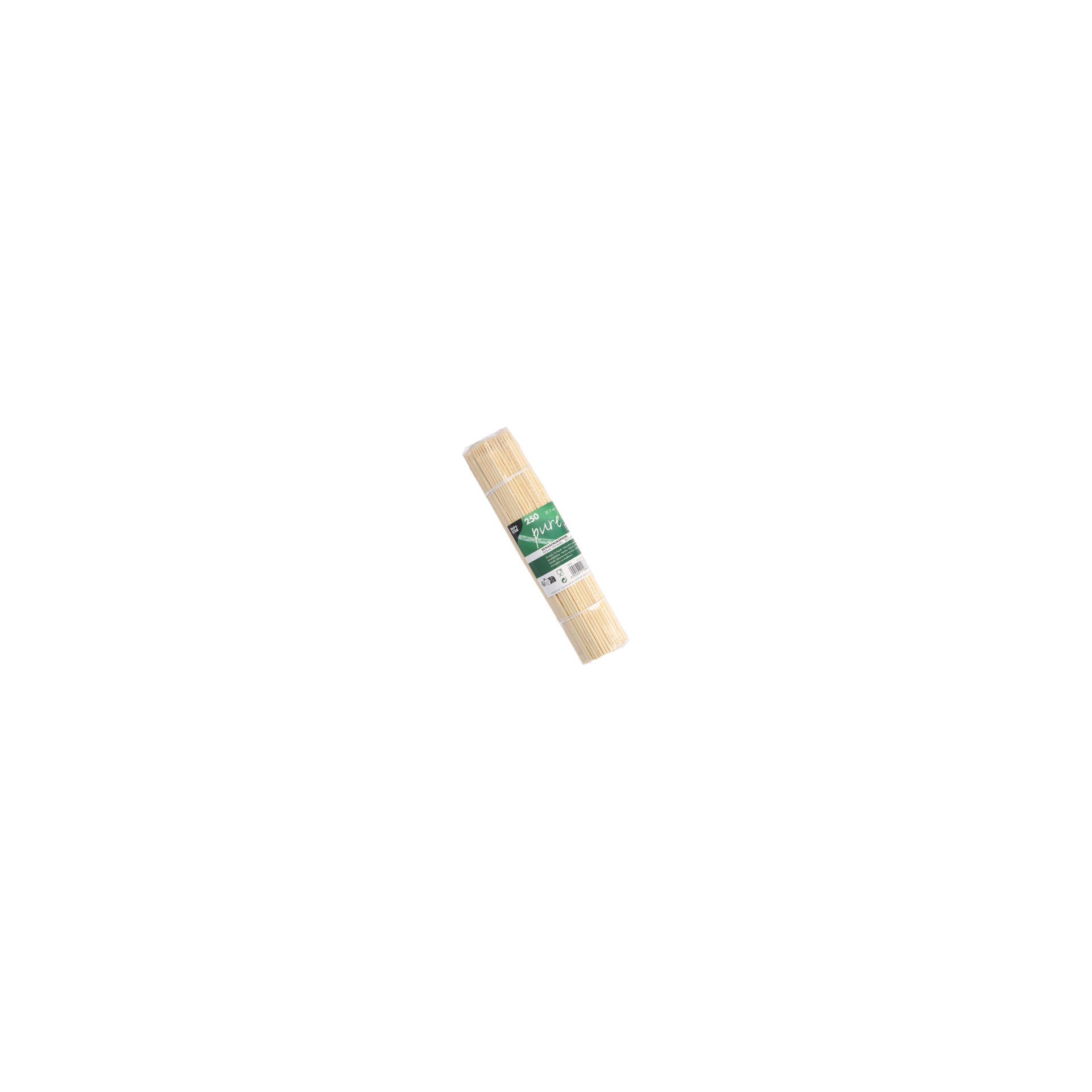 Schaschlikspieße, Bambus "pure" Ø 3 mm · 25 cm Schaschlikspieße, Bambus "pure" Ø 3 mm · 25 cm
