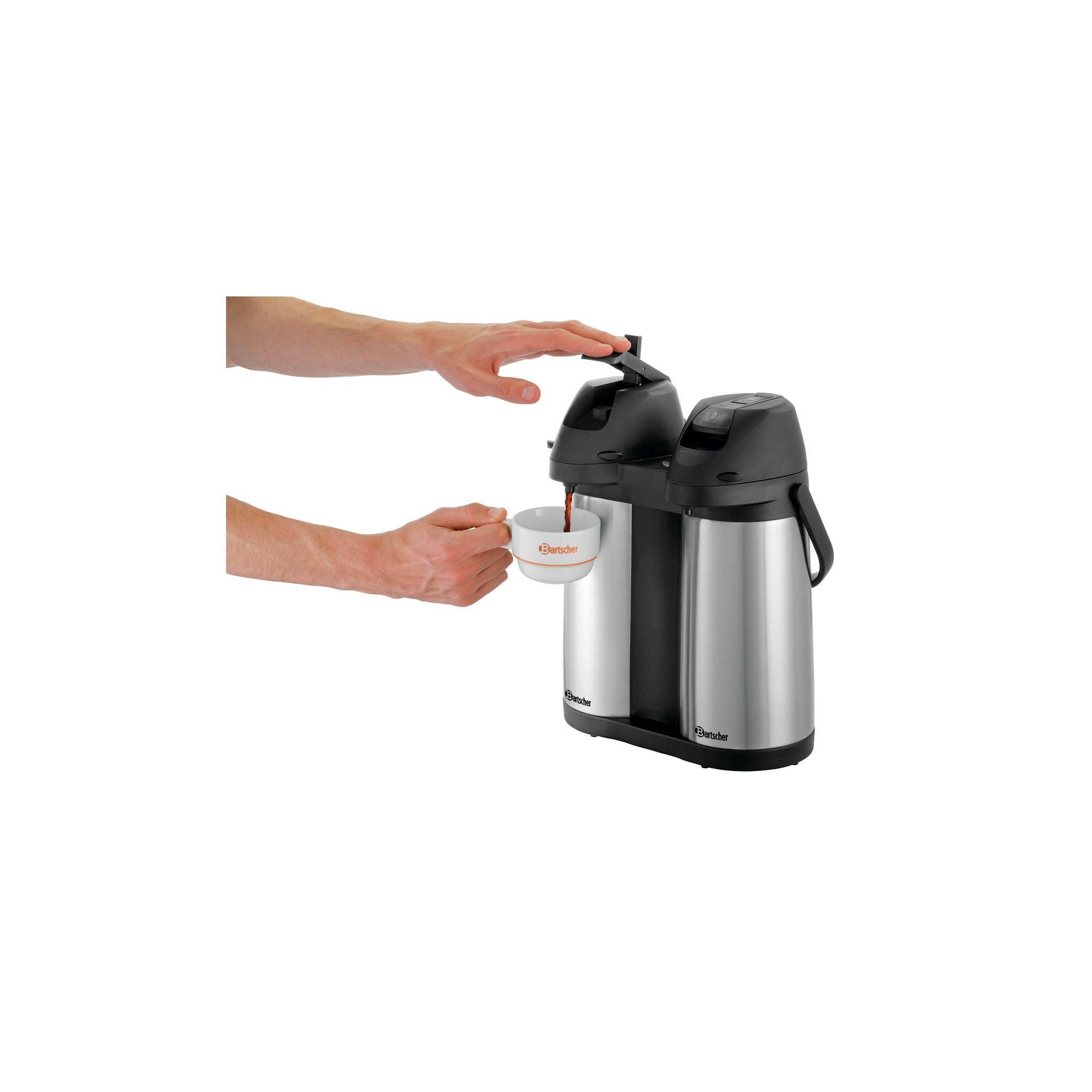Isolierpumpkanne Duo 1,9L-ST Isolierpumpkanne Duo 1,9L-ST