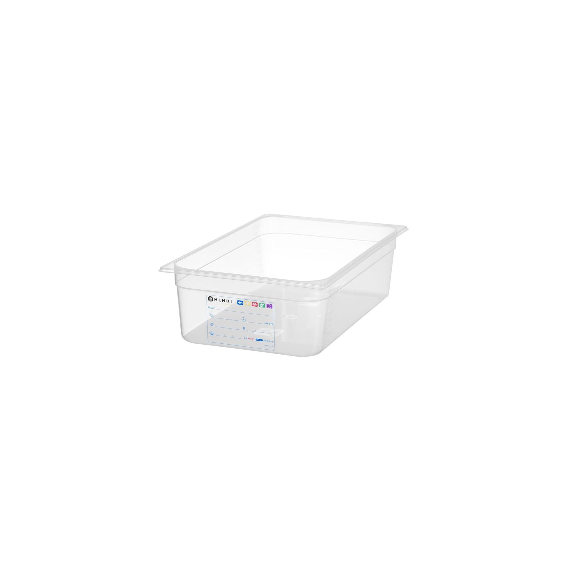 Gastronorm-Behälter 1/1, GN 1/1, 21L, Transparent, 530x325x(H)150mm Gastronorm-Behälter 1/1, GN 1/1, 21L, Transparent, 530x325x(H)150mm