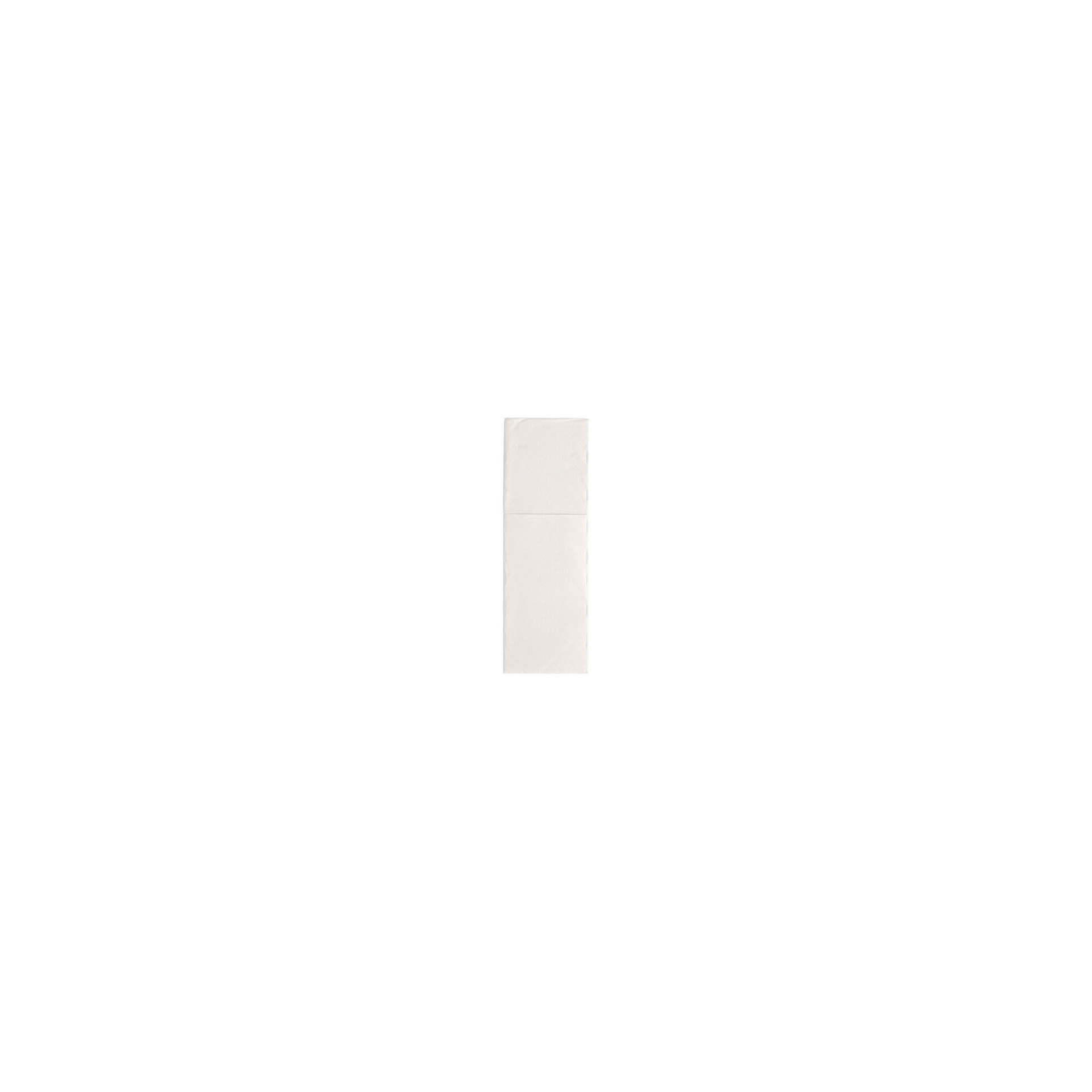 Servietten "ROYAL Collection" 48 cm x 30 cm weiss mit Besteckfalz