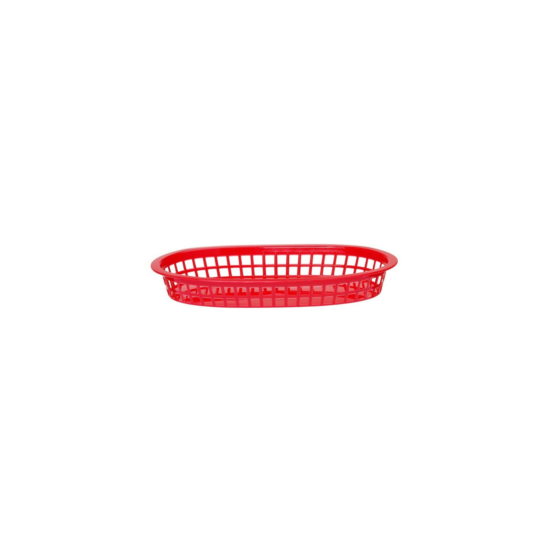 Servierkörbe im Fastfood-Stil, Rot 272x175x(H)38mm Servierkörbe im Fastfood-Stil, Rot 272x175x(H)38mm