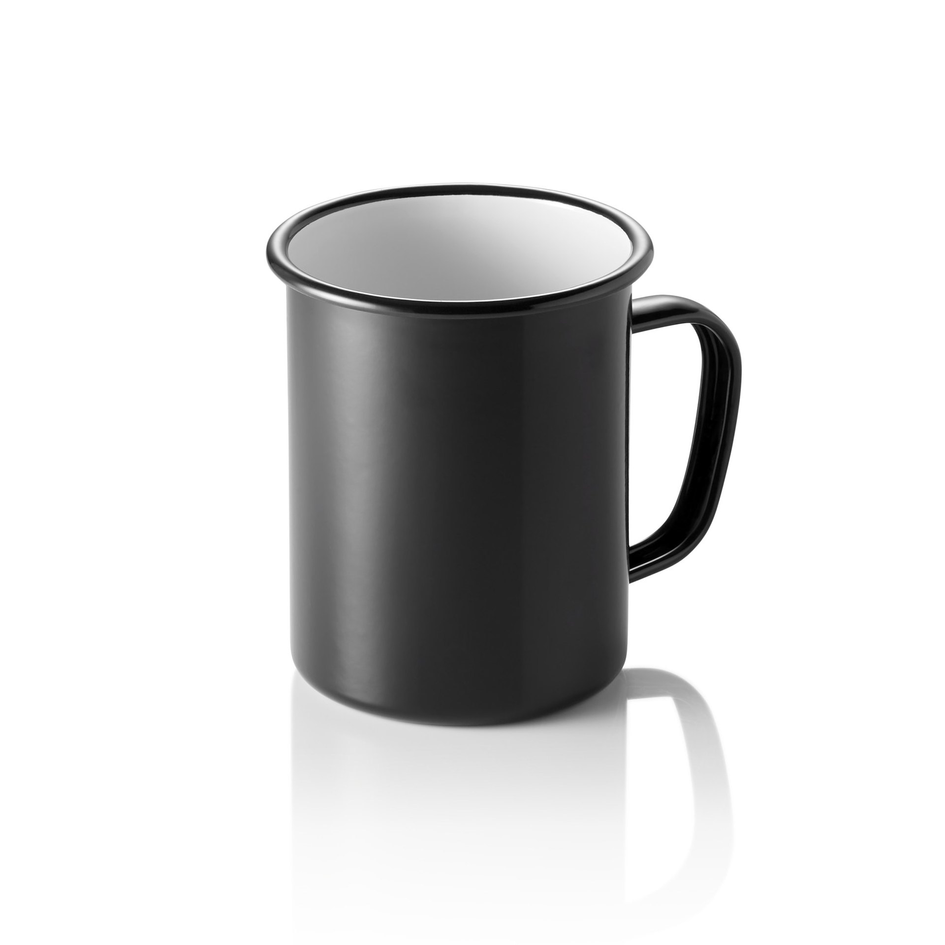 Henkelbecher GRACE, Ø 10 cm, 600 ml, Emaille Henkelbecher GRACE, Ø 10 cm, 600 ml, Emaille