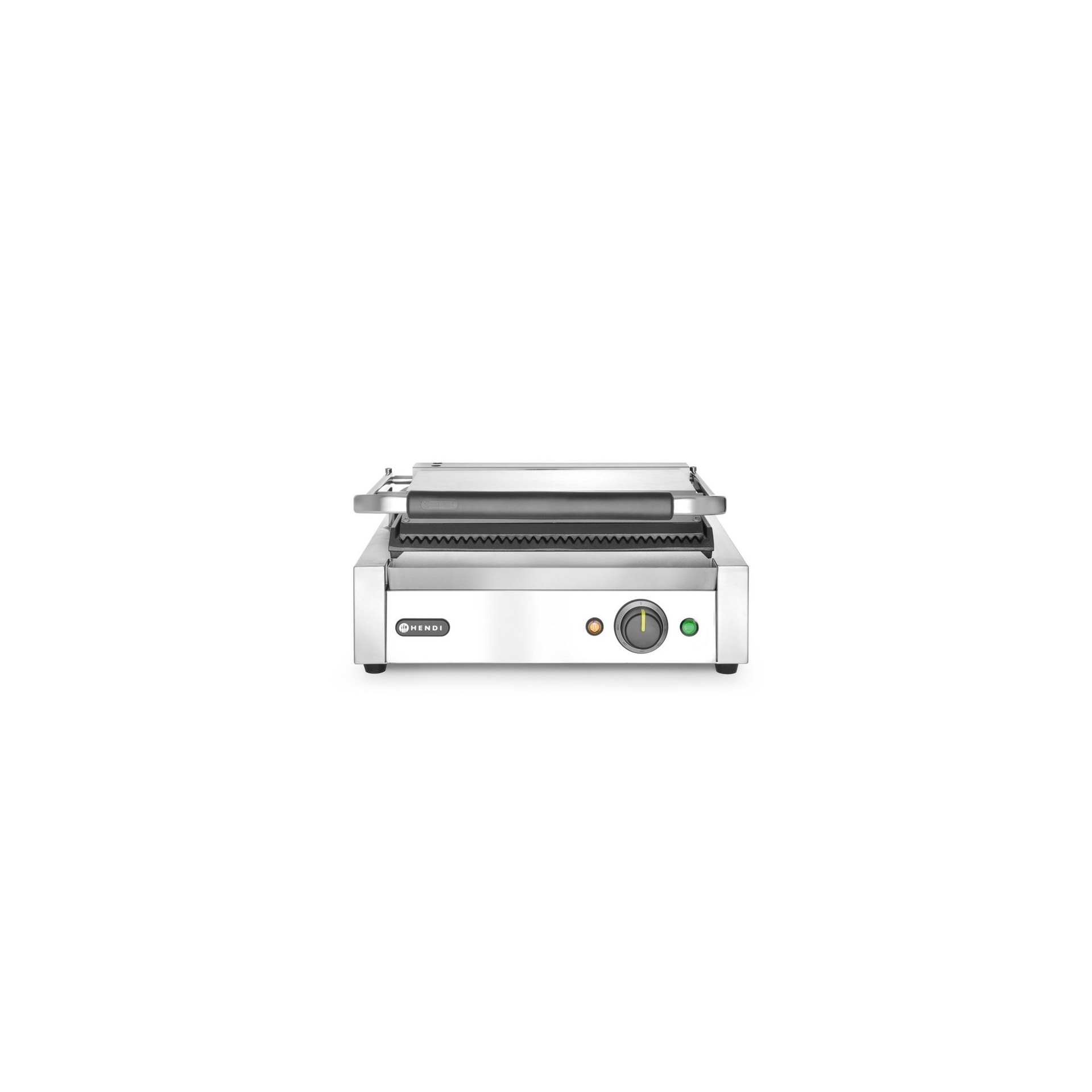 Kontaktgrill - Panini, oben und unten gerillt, 230V/2200W, 430x375x(H)216mm