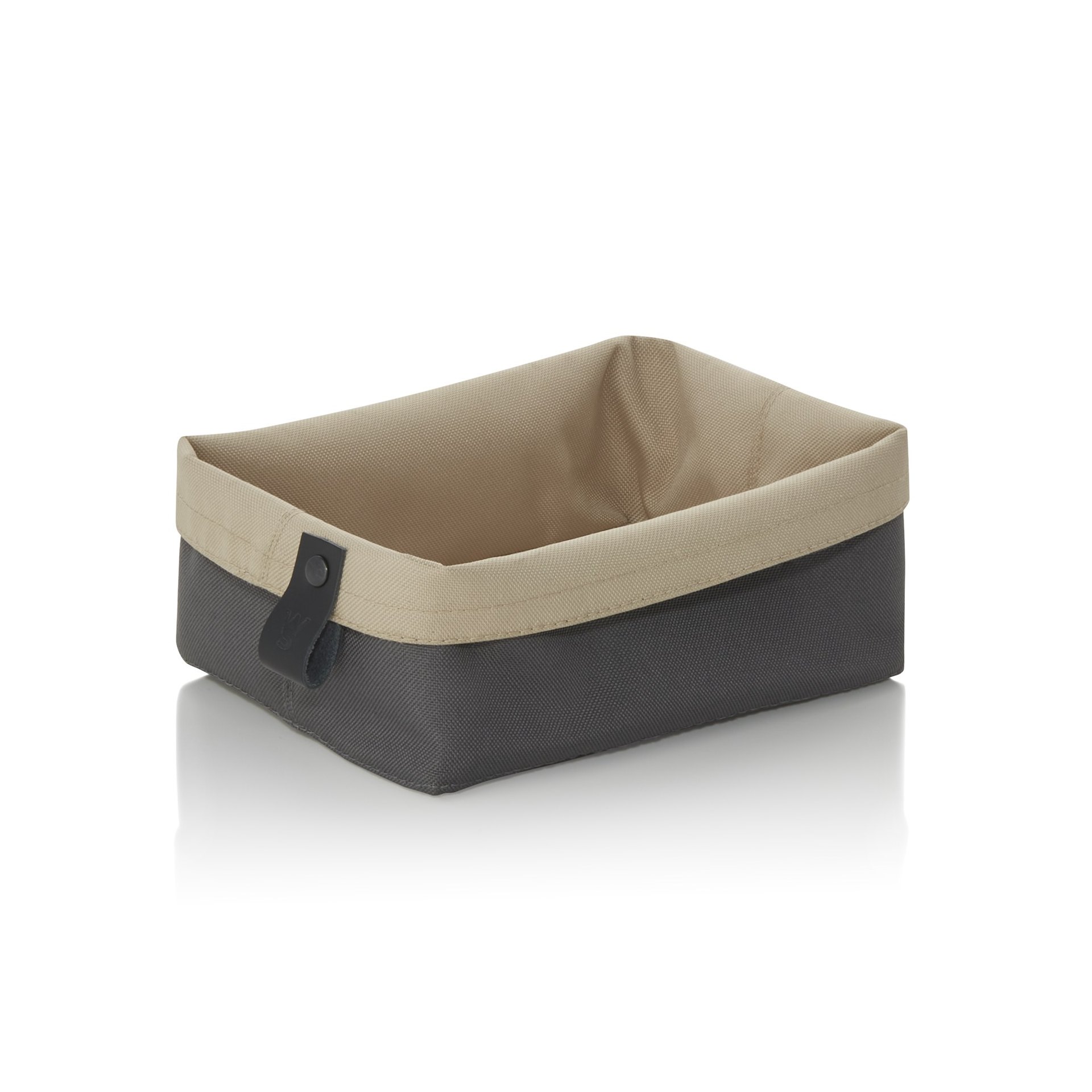Brottasche FLIP TETRON, 20 x 14 x 9 cm, light grey/light khaki, Tetron