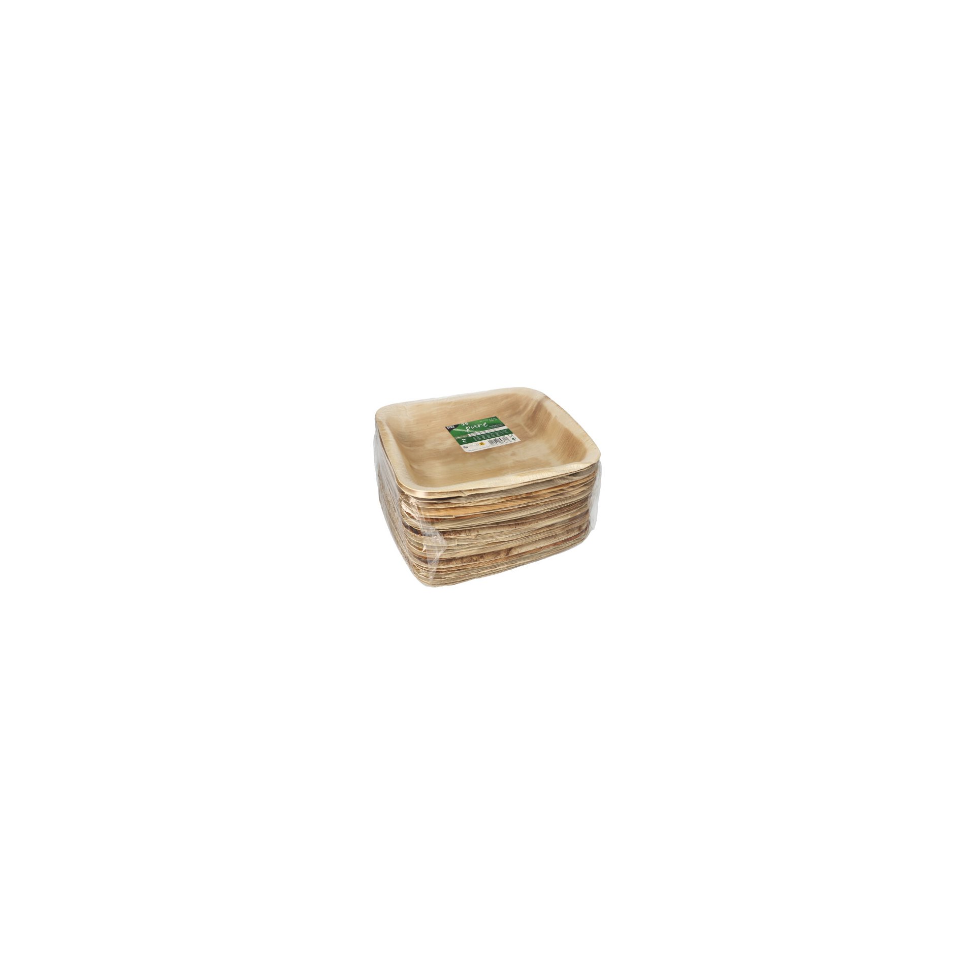 Siegelschalen Palmblatt "pure" eckig 900 ml 4 cm x 25 cm x 26 cm ungeteilt Siegelschalen Palmblatt "pure" eckig 900 ml 4 cm x 25 cm x 26 cm ungeteilt