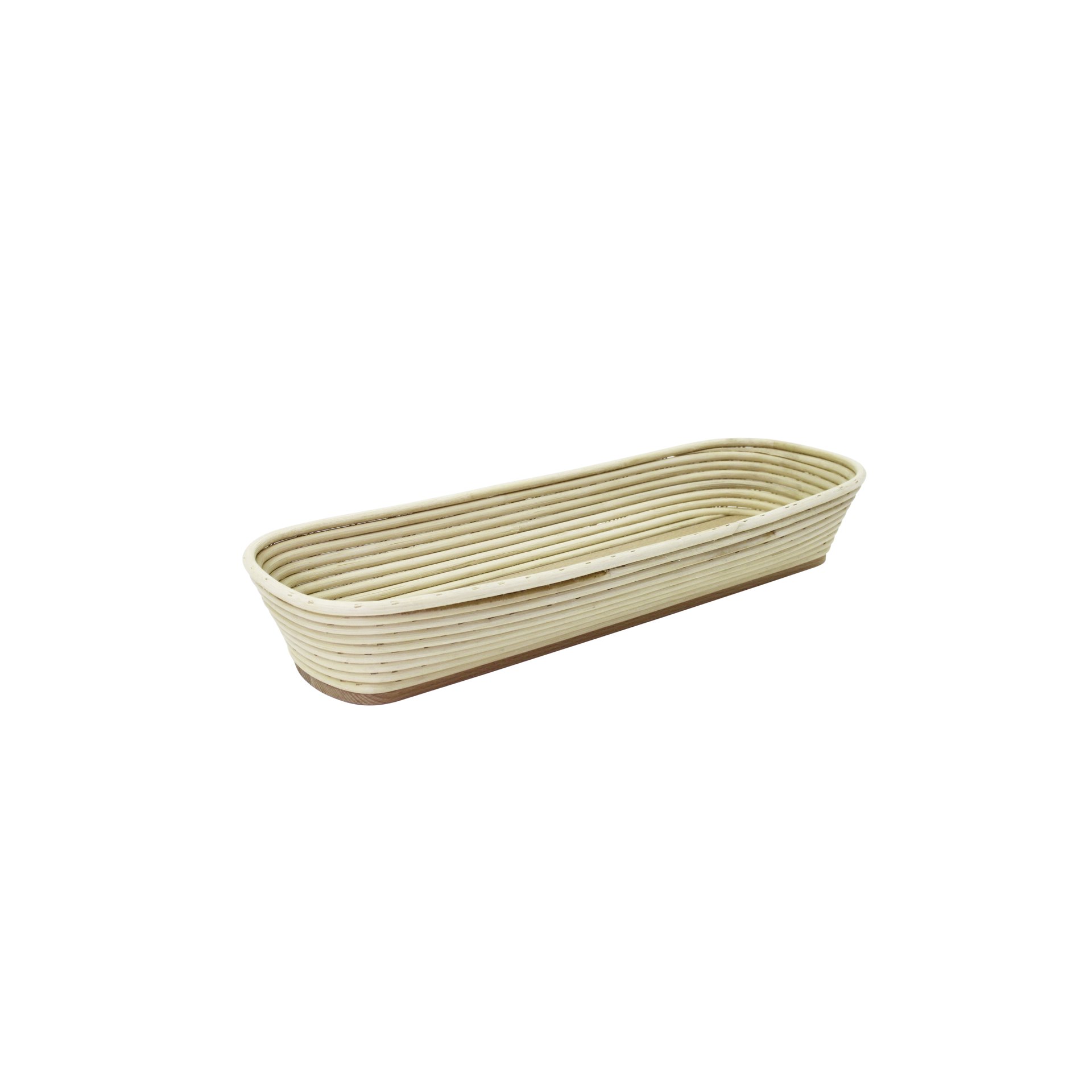 Brotform / Gärkorb lang 500 x 160 mm-Holzboden