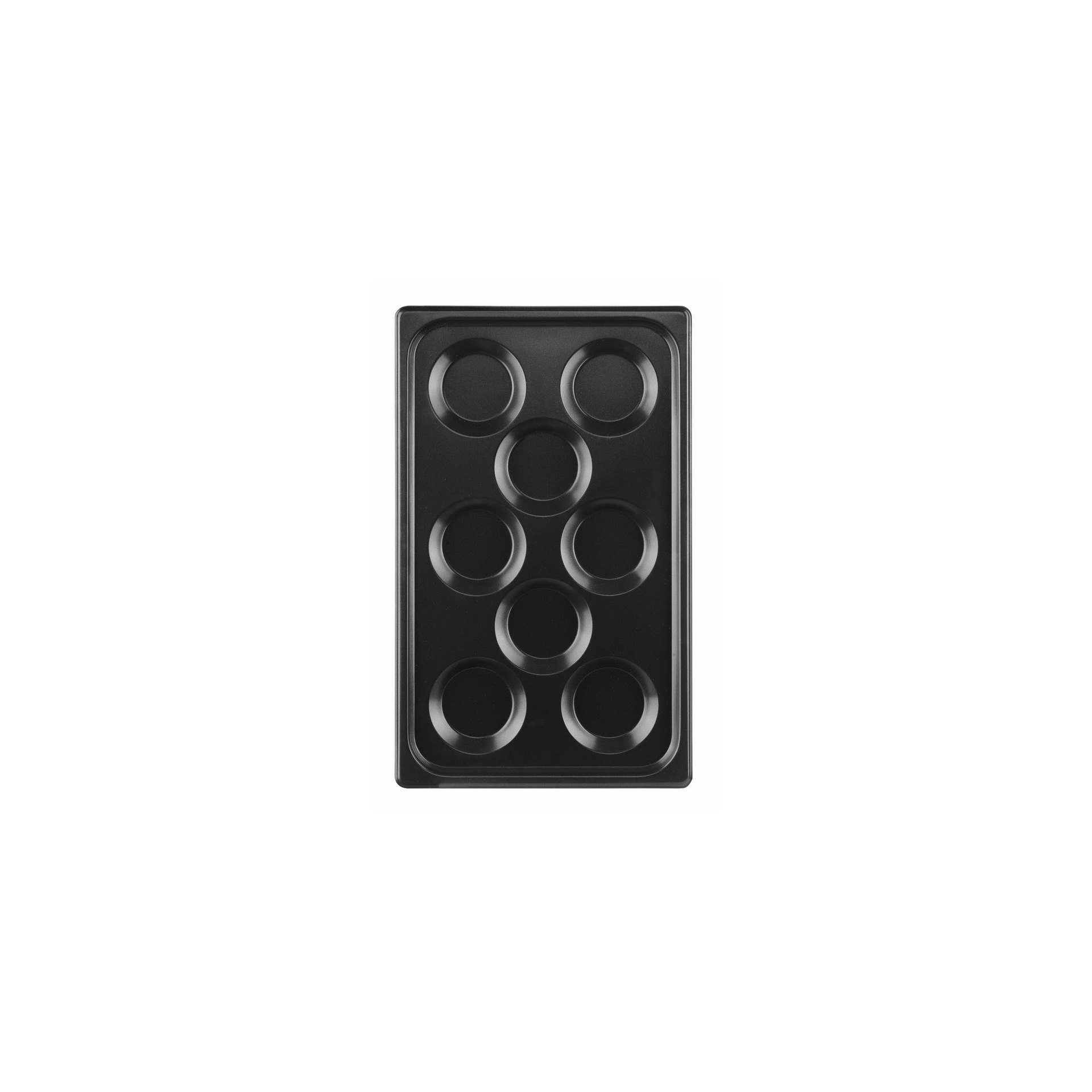 Blech mit Antihaftbeschichtung CONVECTOMAT EIERBLECH, GN 1/1, Schwarz, 530x325x(H)26mm