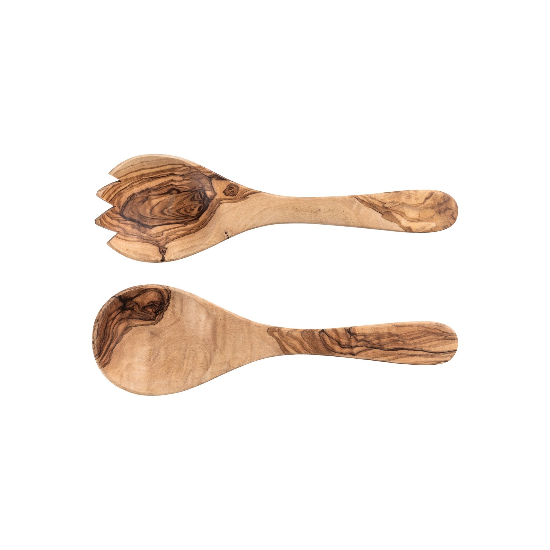 Salatbesteck Set PURE OLIVE, 27 cm, 2-teilig, Olivenholz Salatbesteck Set PURE OLIVE, 27 cm, 2-teilig, Olivenholz
