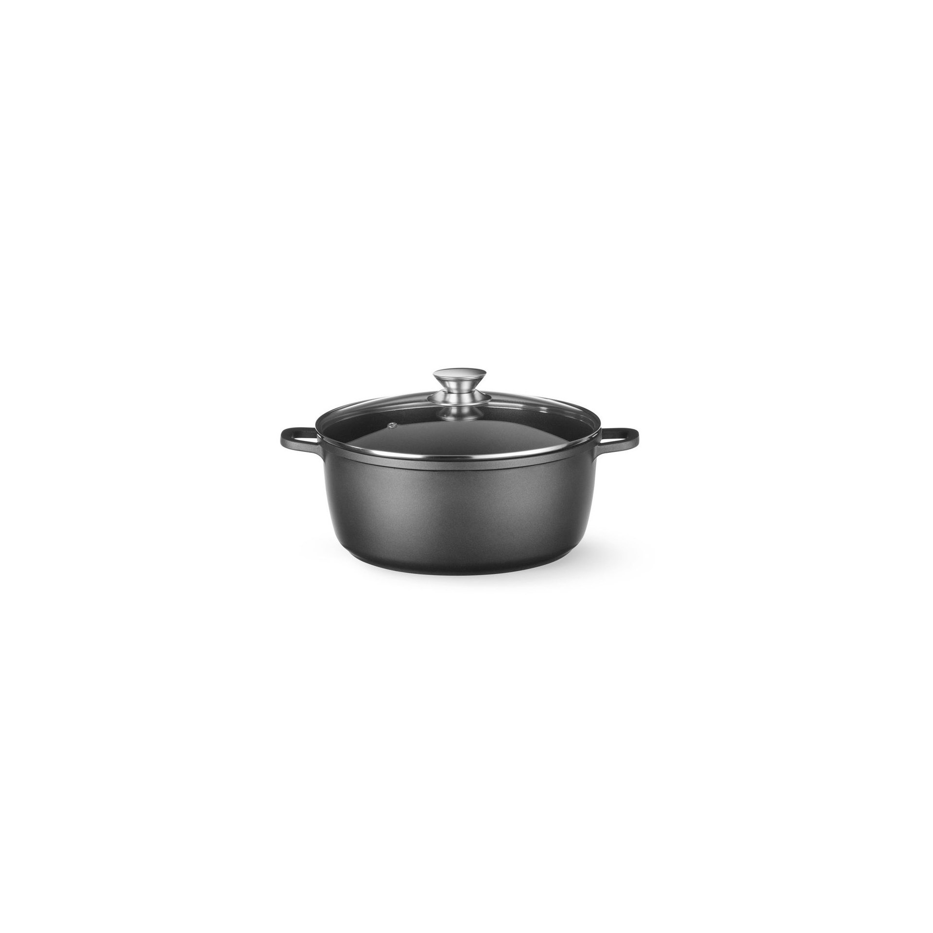 Kasserolle mit Antihaft-Beschichtung, 9L, Schwarz, 405x332x(H)138mm Kasserolle mit Antihaft-Beschichtung, 9L, Schwarz, 405x332x(H)138mm