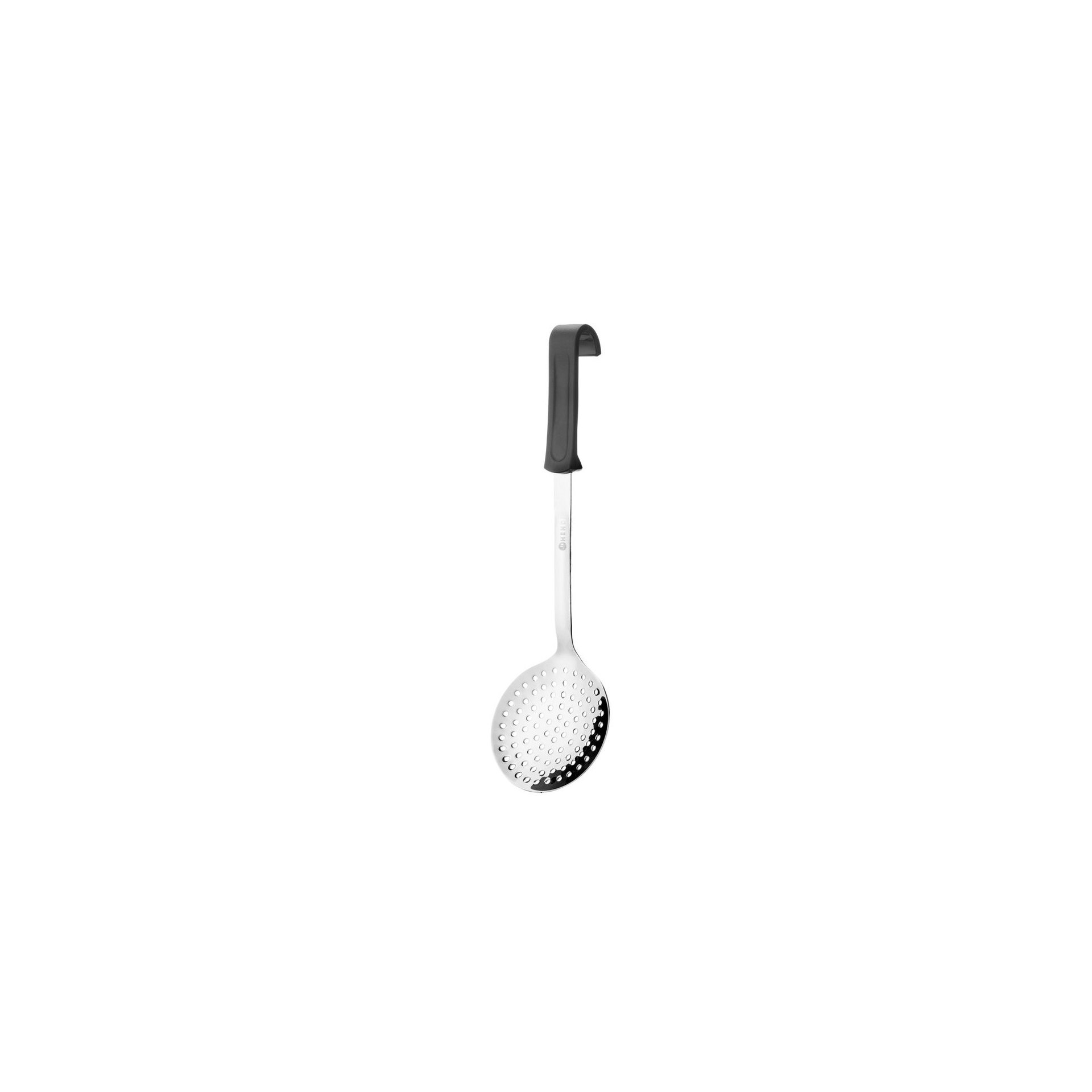 Schaumlöffel, rund, Schwarz, 370x105mm