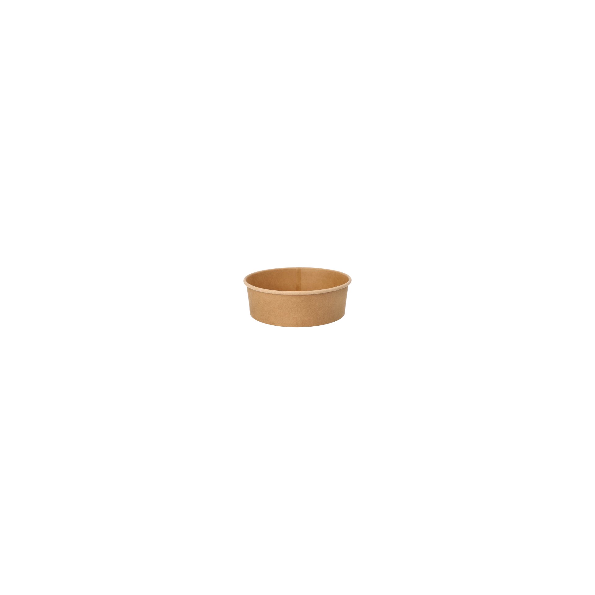 Salatschalen, Pappe rund 500 ml Ø 15 cm · 4,6 cm braun Salatschalen, Pappe rund 500 ml Ø 15 cm · 4,6 cm braun