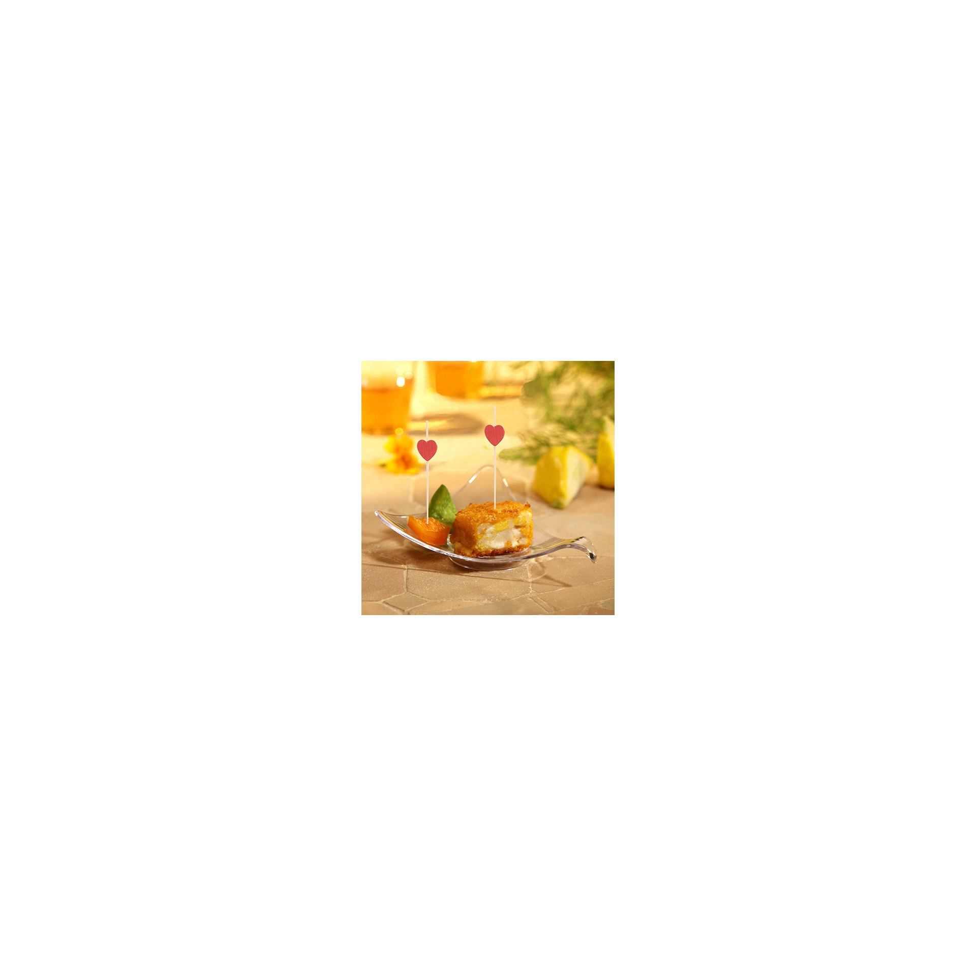 Fingerfood - Picker 7 cm "Heart"